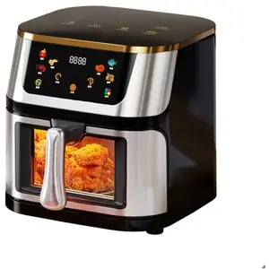 PRUMYA Friteuse Sans Huile 12L Air Fryer Avec 10 Fonctions 2800W Frite... pas cher