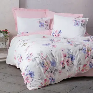 Parure de lit - 129CTN64249 - 1 housse de couette 220 x 240 cm + 2 tai... pas cher