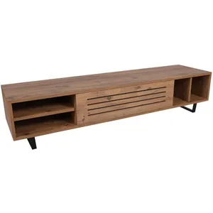 Habitat et jardin Meuble TV en bois "Safir" 160 x 40 x 35 cm - Pin atlantique pas cher