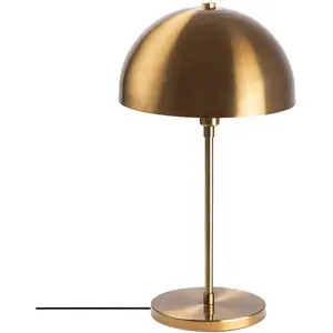 Merkloos / Sans marque Verlichting - Tafellamp Vintage Metaal 28x28x50cm - Stijlvolle Lucille - Sfeervolle Verlichting voor Elk Interieur pas cher