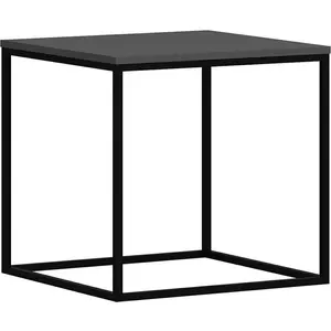 EMOB Basak Table basse | 100% MÉLAMINE | Anthracite pas cher