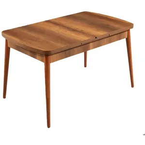 MENZZO Table à manger extensible Barok Bois foncé pas cher