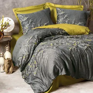 Parure de lit - 129CTN63945 - 1 housse de couette 220 x 240 cm + 2 tai... pas cher