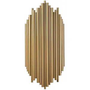 MENZZO Applique murale Lillira L22xH50cm Métal Or pas cher