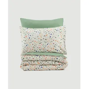 L'essentiel, Linge de lit, Lola Ranforce Quilt Cover Set (Set de linge de lit, 260 x 220 cm) pas cher
