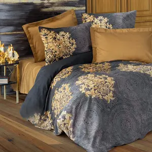 Parure de lit - 1 housse de couette 220 x 240 cm + 2 taies doreiller 6...