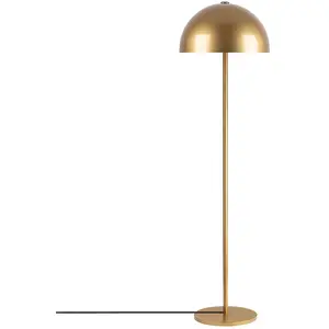 MENZZO Lampadaire design Maitake H154cm Métal Or pas cher