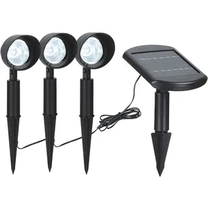 Comparateur de prix : HOROZ ELECTRIC Spots Led Avec Panneau Solaire Déporté 9x0,06w Ip44 6400k