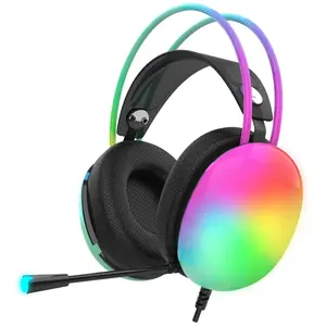 Comparateur de prix : Inca Casque de jeu IGK-X8S 7.1, USB, RGB-LED, noir (Filaire), Casque g...