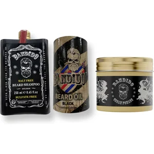 Bandido Shampoing à barbe | Shampooing à barbe exclusif sans sel et sans sulfate 250 ml
