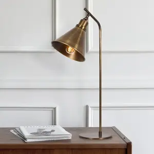 Lampe de table - EMOB - Moderne - Cuivre - Blanc - Électrique pas cher