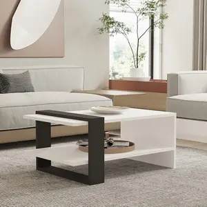 Hanah Home, Table basse, Kian (80 x 35 x 55 cm) pas cher