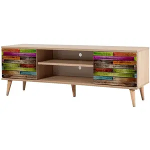 Hanah Home, Meuble TV, Kaia (140 x 50 x 40 cm) pas cher