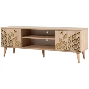Hanah Home, Meuble TV, Francesco (140 x 50 x 40 cm) pas cher