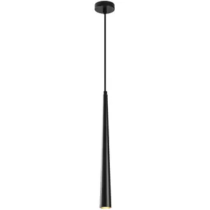 VENTE-UNIQUE Suspension en métal à hauteur réglable UGUR - D. 4 x H. 55/137 cm - Noir pas cher
