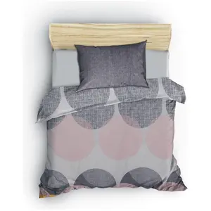 L'essentiel, Linge de lit, Hailey (Set de linge de lit, 140 x 200 cm, 60 x 60 cm) pas cher