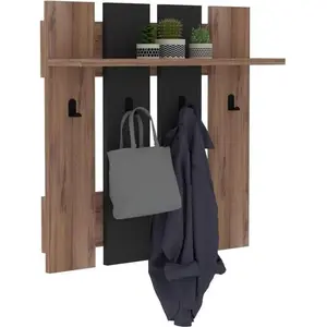 Hanah Home, Garde-robe + patère, Anaïs pas cher