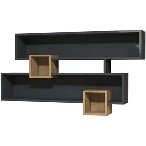 Toilinux Hanah Home, Étagère, Emmitt (120 x 75 x 22 cm) pas cher