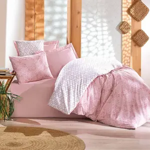 L'essentiel Parure de lit - 1 housse de couette 140 x 200 cm + 2 taies... pas cher