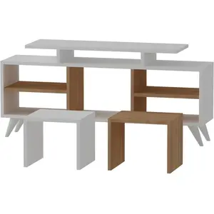 Hanah Home, Meuble TV, Tim (120 x 29 x 56,5 cm) pas cher