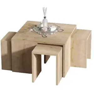 Hanah Home, Table basse, Alonzo (60 x 60 x 37 cm) pas cher