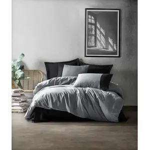 Parure de lit - 129CTN62692 - 1 housse de couette 220 x 240 cm + 2 tai... pas cher