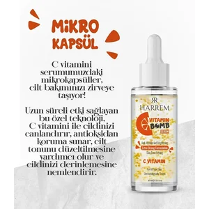 HARREM- C vitamine - Anti-wrinkle and brightening - Skin tone evening - 30ml pas cher