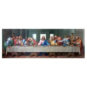 Art puzzel Panorama - The Last Supper - 1000 stukjes. pas cher