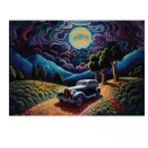 Art Puzzle Une Nuit en Transylvanie Puzzle-5255 pas cher