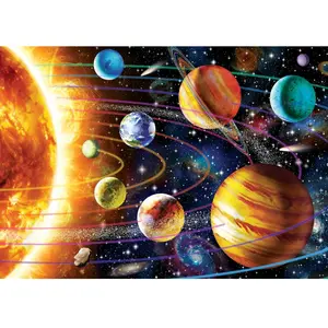 Art Puzzle Neon Puzzle - Système Solaire Puzzle-5012 pas cher