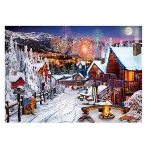 Art Puzzle Plaisirs d'Hiver Puzzle-5183 pas cher