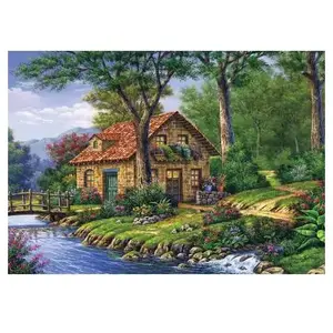Puzzle 1000 pièces - ART PUZZLE - Le long de la paix - Paysage et nature - Adulte - Coloris Unique pas cher