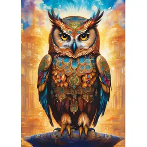 Art Puzzle Général Hibou Puzzle-5105 pas cher