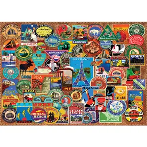 Art Puzzle Voyageurs du Monde Puzzle-5408 pas cher