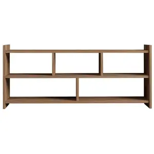 Meuble TV - PERA - Atlantique pin - Panneaux mélaminés - Style moderne - Grande capacité de rangement - 1175x28x55 cm pas cher