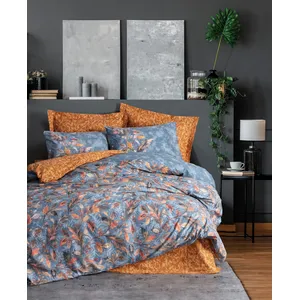 Parure de lit - 1 housse de couette 140 x 200 cm + 2 taies doreiller 6... pas cher