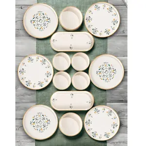 Asir - Ontbijtset - 14-delig - Veelkleurig - 25 x 11 x 3,5 cm