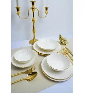 Hermia, Set de vaisselle, Is l Dinnex Dinner Set 24 Pieces (24 pcs) pas cher