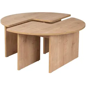 Comparateur de prix : CALICOSY Table Basse En Aggloméré Moira