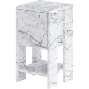 Skye Decor, Table de chevet, Ema (30 x 55 x 30 cm) pas cher