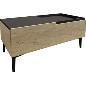 Homitis, Table basse, Look Mia Travertine pas cher