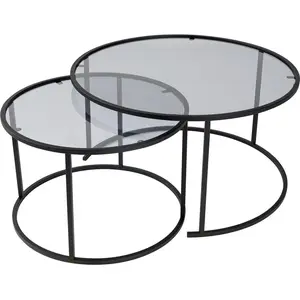 Skye Decor, Table basse, Aurum Coffee Table Set (80 x 43 x 80 cm) pas cher