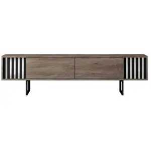 Skye Decor, Meuble TV, Chrome Line TV Stand (180 x 48 x 30 cm) pas cher