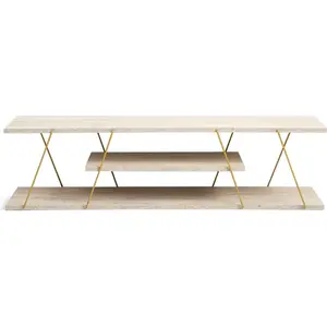 Hanah Home, Meuble TV, Canaz (120 x 33 x 30 cm) pas cher