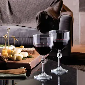 Asir - Glazenset (6 stuks) - Transparant - 6,6 x 6,6 x 16,8 cm pas cher