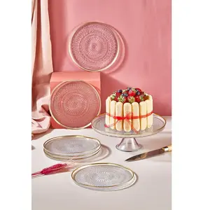 Hermia, Set de vaisselle, Serenity Dessert Plate Set (7 pièce(s)) pas cher