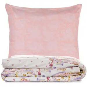 L'essentiel, Linge de lit, Muna Ranforce Quilt Cover Set (Set de linge de lit, 140 x 200 cm) pas cher