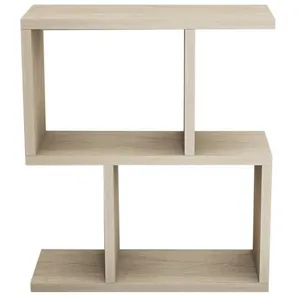 CALICOSY - Bout de canapé L45 cm - ZET - Travertin-Travertin pas cher