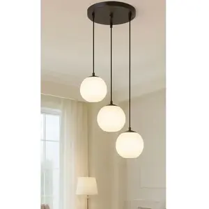 Opviq, Suspension, Regal V2 Chandelier (E27) pas cher