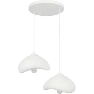 Opviq, Suspension, Luna Lyra Two Socket Chandelier (E27) pas cher